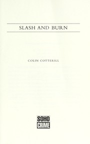 Cover of: Slash and burn