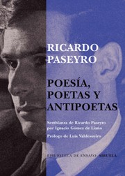 Poesía, poetas y antipoetas by Ricardo Paseyro