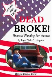 Cover of: Dead Broke Financial Planning for Women | Joyce 