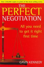 Cover of: THE PERFECT NEGOTIATION (PERFECT S.)