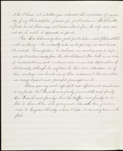 Cover of: [Copy of letter to] Esteemed friend Shipley