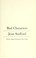 Cover of: Bad characters