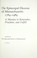 Cover of: The Episcopal Diocese of Massachusetts, 1784-1984