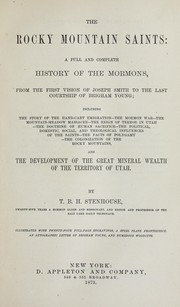 Cover of: The Rocky Mountain saints by Thomas B. H. Stenhouse