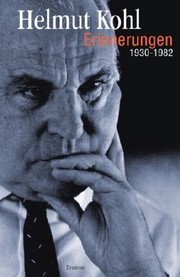 Cover of: Erinnerungen by Helmut Kohl