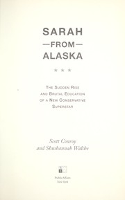 Cover of: Sarah from Alaska | Scott Conroy