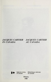 Cover of: Jacques Cartier in Canada