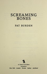 Cover of: Screaming bones