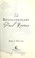 Cover of: The revolutionary Paul Revere
