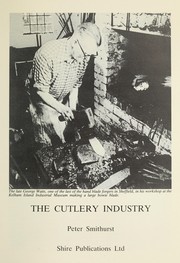 Cover of: The cutlery industry by Peter Smithurst