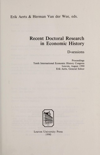 economic history phd