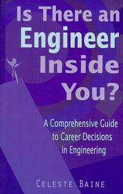 Cover of: Is There an Engineer Inside You? by Celeste Baine