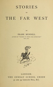 Cover of: Stories of the far west