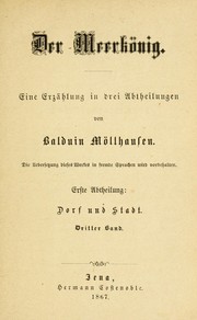 Cover of: Der Meerk©œnig: eine Erz©Þhlung in drei Abtheilungen