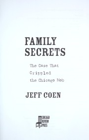 Family secrets by Jeff Coen