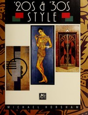 Cover of: 20S & '30s Style by Michael Horsham