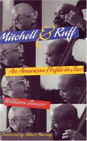 Cover of: Mitchell & Ruff: An American Profile in Jazz