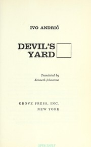 Cover of: Devil's yard.