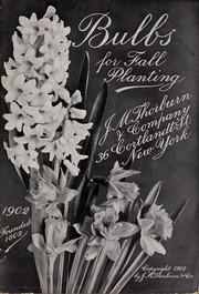 Cover of: Bulbs for fall planting