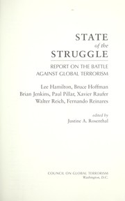 Cover of: State of the struggle by Lee Hamilton ... [et al.] ; edited by Justine A. Rosenthal.