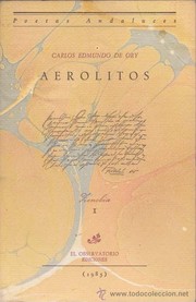 Cover of: Aerolitos