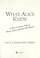 Cover of: What Alice knew