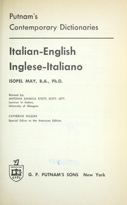 Cover of: Italian-English, inglese-italiano