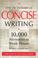 Cover of: The dictionary of concise writing