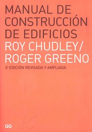 Cover of: Manual de construcción de edificios by 