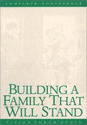 Cover of: Building a Family That Will Stand