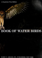 Cover of: The Audubon Society book of water birds