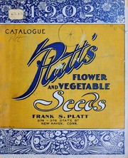 Cover of: 1902 catalogue: Platt's flower and vegetable seeds
