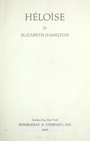 Cover of: Héloïse. | Hamilton, Elizabeth
