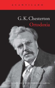 Cover of: Ortodoxia by 