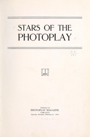 Cover of: Stars of the photoplay by Photoplay (Chicago) [from old catalog]