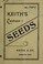 Cover of: Keith's catalogue of seeds