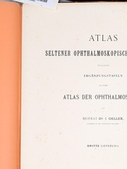 Cover of: Atlas of rare ophthalmoscopic conditions | Johann Nepomuk Oeller
