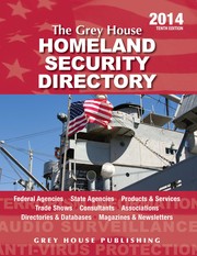 Cover of: The Grey House Homeland Security Directory by 