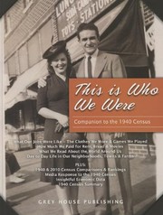 Cover of: This is Who We Were: a companion to the 1940 Census