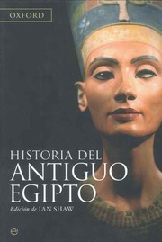 Cover of: Historia del Antiguo Egipto by 