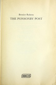 Cover of: The Ponsonby Post by Bernice Rubens