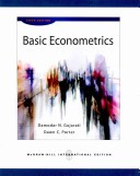 Cover of: Basic Econometrics by Damodar N. Gujarati