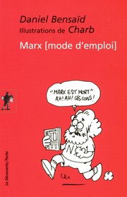 Cover of: Marx, mode d'emploi by 