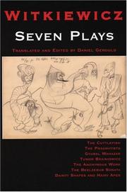 Cover of: Seven plays by Stanisław Ignacy Witkiewicz