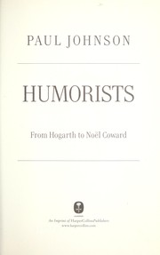 Cover of: Humorists