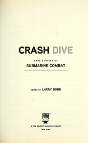 Cover of: Crash dive by Larry Bond