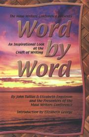 Cover of: Word by Word: An Inspirational Look at the Craft of Writing