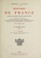 Cover of: Histoire de France depuis les origines jusqu'à la révolution