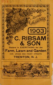 Cover of: Illustrated catalogue: 1903