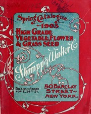 Cover of: High grade vegetable, flower & grass seeds by Stumpp & Walter Co. (New York, N.Y.)